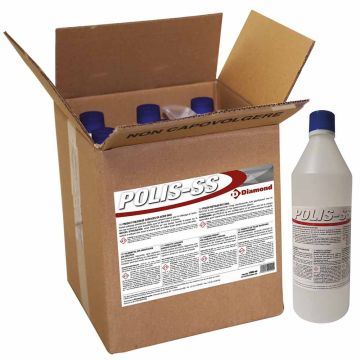 Poliermittel für Edelstahl 4 FL. x 1 KG (170x170x300mm)