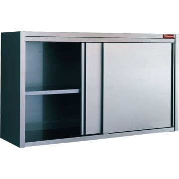 Wandhängeschrank mit Schiebetüren (1200x400x600mm)