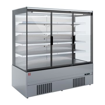Wand-Kühlmöbel, Selbstbedienung, Flügeltüren - FULL INOX (1510x852x1920mm)