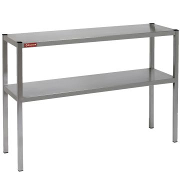 Tischaufsatzbord, 2 Ebenen (1200x300x700mm)