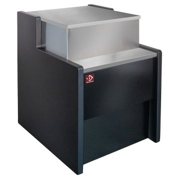 Kassenelement 1000 mm - SCHWARZ (1000x800x990mm)