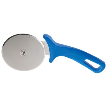 Professioneller Pizzaschneider, scharfe Edelstahlklinge ø 100 und ergonomischer Griff (100x260mm)
