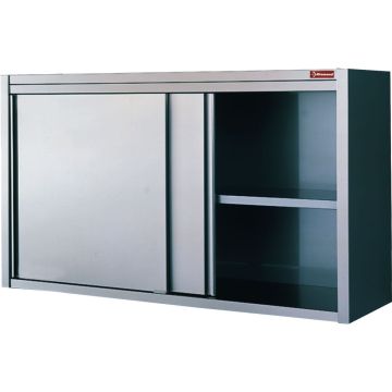 Wandhängeschrank mit Schiebetüren (1400x400x600mm)