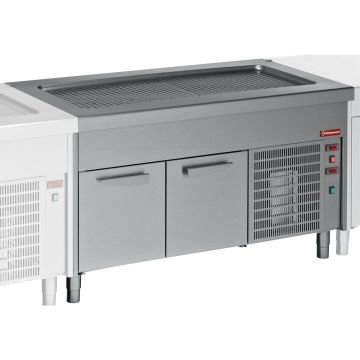 Element Kühlplatte auf Kühlunterbau 4x GN 1/1 (1500x800x900mm)