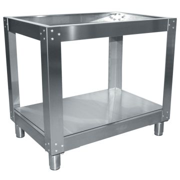 Untergestell (Edelstahl) für Ofen 6 Pizzen für EFP/6R (980x1100x960mm)