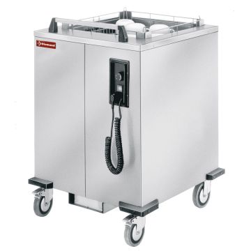 Beheizter Wagen mit Federn für Körbe 500x500 mm (645x670x910mm)