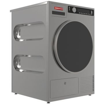 Wäschetrockner 8 kg "Edelstahl-Titanuim" mit Ablauf (595x710x865mm)