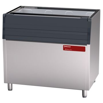 Reservebehälter für 350 Kg, gefüllte Eiswürfel (1250x900x1000mm)