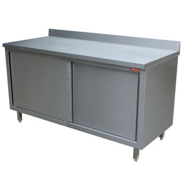 Neutraler Arbeitsschrank Schiebetüren, Wandversion (2000x700x880mm)