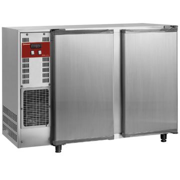Flaschenkühlschrank, Edelstahl, 2 Türen, 375 Liter (1455x565x890mm)