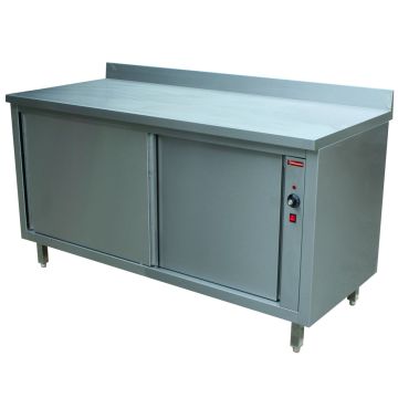 Wärmeschrank mit 2 Schiebetüren, Wandmodel (1200x700x880mm)