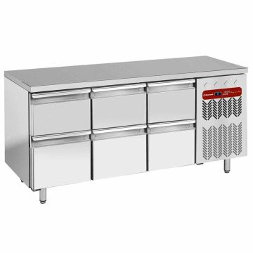 Kühltisch bestehend aus : [TG3N/H-R2_3XK1/2-H]