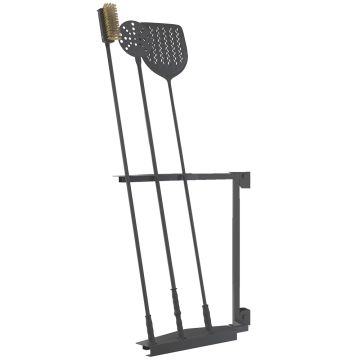 Set mit einziehbaren Schaufelhaltern mit Zubehör (765x492x833mm)