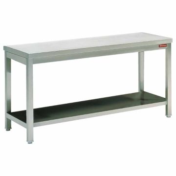 Arbeitstisch mit Unterboden  (2400x700x880mm)