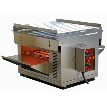 Durchlaufofen mit Quarz "S-Power"  , L300mm , H110 (470x720x385mm)