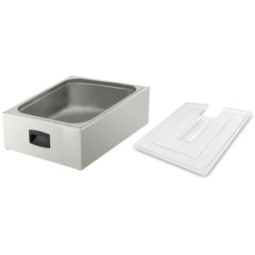 Behälter GN 2/1 für Vakuumkocher, mit Deckel (565x685x230mm)