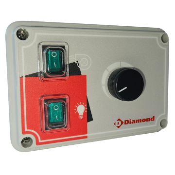 Elektronischer Regler + Schalter für LED (128x88x73mm)