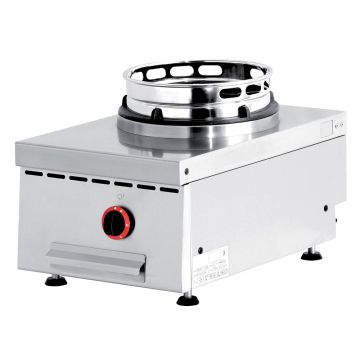 Gas Wok Tischmodell, 1 Brenner (13 kW) (400x600x280mm)