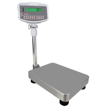Elektronische Edelstahlwaage mit Säule, 32Kg x 1g (300x520x680mm)