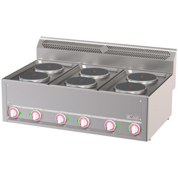 Elektroherd 6 Herdplatten, -Top- (990x600x290mm)