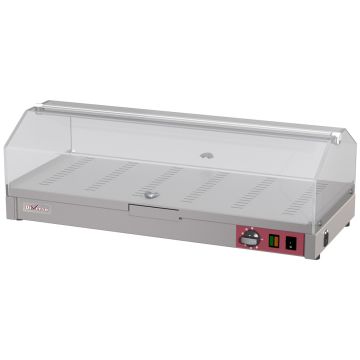 Heizvitrine zum Aufstellen, 1 Ebene L800mm (800x355x270mm)