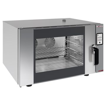 Elektroofen Dampf/Konvektion, 2 Geschwindigkeiten, TOUCH SCREEN (mit Kerntemperaturfühler) (885x795x560mm)