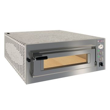 Elektro Ofen 6 Pizzen diam. 350mm, 1 Backkammer (990x1170x380mm)