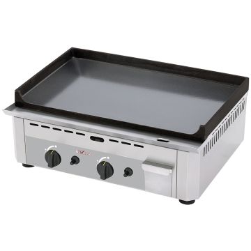 Gas Tischgrill, doppelt, emaillierte (600x475x230mm)