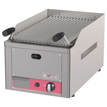 Lavasteingrill 1/2 module 4kw (330x530x290mm)