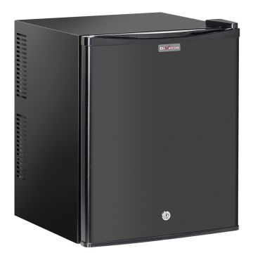 Minibar geschlossene Türfront, 40 Liter - SCHWARZ (430x424x515mm)