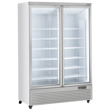 Vertikaler Kühlschrank, 2 Türen, 1085 Liter - WEISS (1253x740x2040mm)