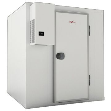 Kühlzelle ISO 80 mit Gruppe, Innendim. 2030 x 2030 x h2030mm (8,37m³) (2190x2190x2190mm)
