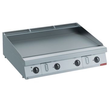Elektro Grillplatte glatt HP, Nitro chrom -TOP- (1200x930x250mm)