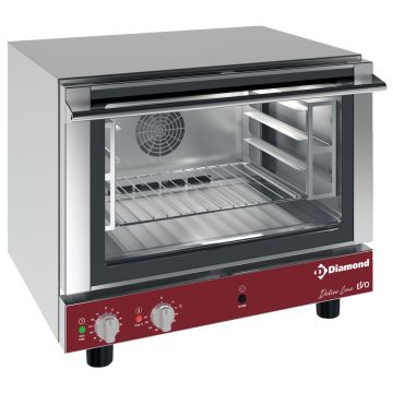 Elektro Konvektionsofen 4x 460x340 mm + manueller Befeuchter (730x780x610mm)