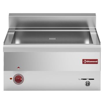 Elektro Bain-Marie, 1x GN 1/1 + 2x GN 1/4 -Top- (600x600x280mm)