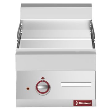 Elektro Grillplatte, glatt - Top- (400x650x280mm)