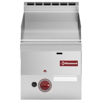 Gas Grillplatte, glatt -Top- (300x600x280mm)