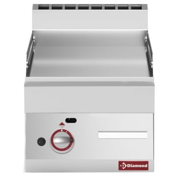 Gas Grillplatte, glatt -Top- (400x650x280mm)