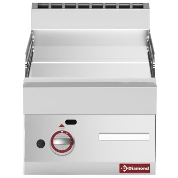 Gas Grillplatte, glatt -Top- hartverchromt "50 µm" (400x650x280mm)