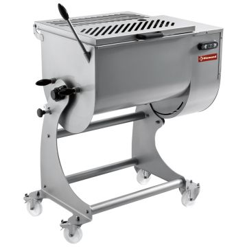 Edelstahl Fleischmixmaschine 80 kg, Stand mit Rädern (1000x630x1220mm)