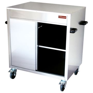 Neutralschrank, drehbarer Bräter, auf Rädern (850x700x1050mm)