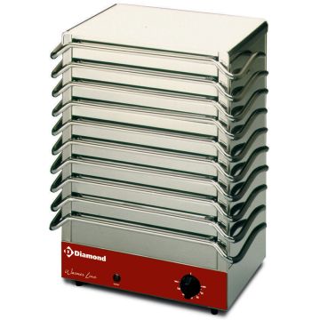 Tellerwärmer, 10 Platten (400x215x475mm)