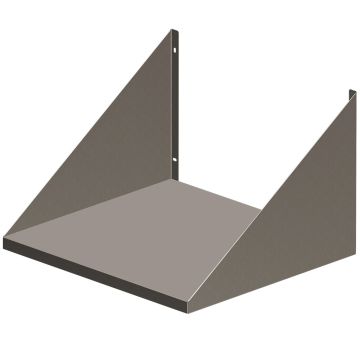Wandhalterung Edelstahl, Mikrowelle Diverso (550x390x400mm)