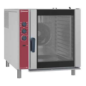 Elektro Konvektionsofen 10x GN 2/1, mit Luftbefeuchter (890x1215x970mm)