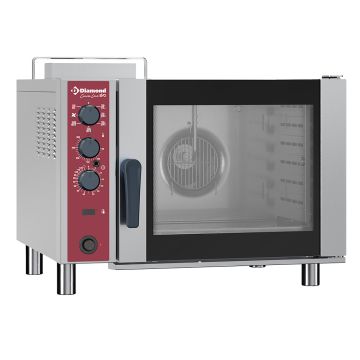 Gas-Konvektionsofen, 6x GN 1/1, mit Luftbefeuchter (860x746x701mm)