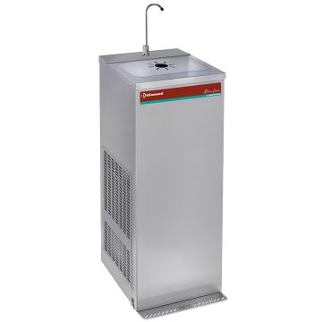 Pedalbetriebener Kühlbrunnen, Edelstahl, 35 Liter/Stunde