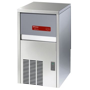 Eiswürfelbereiter CUBO ICE 29 kg, mit 9-kg-Vorratsbehälter – LUFT (387x470x687mm)