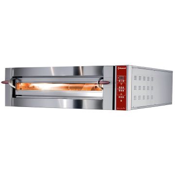 Elektro Ofen, 1 kammer, 6 Pizzen Ø 350 mm (1550x1100x440mm)