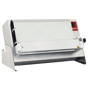 Teigausrollmaschine aus Edelstahl Ø 420 mm, 1 Rolle "Linear" (585x422x388mm)