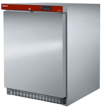 Gefrierschrank, statisch, 150 Liter. aus Edelstahl